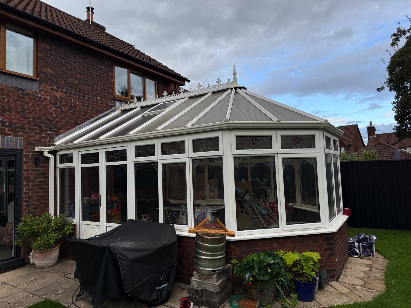 Before - replacement conservatory in chudleigh