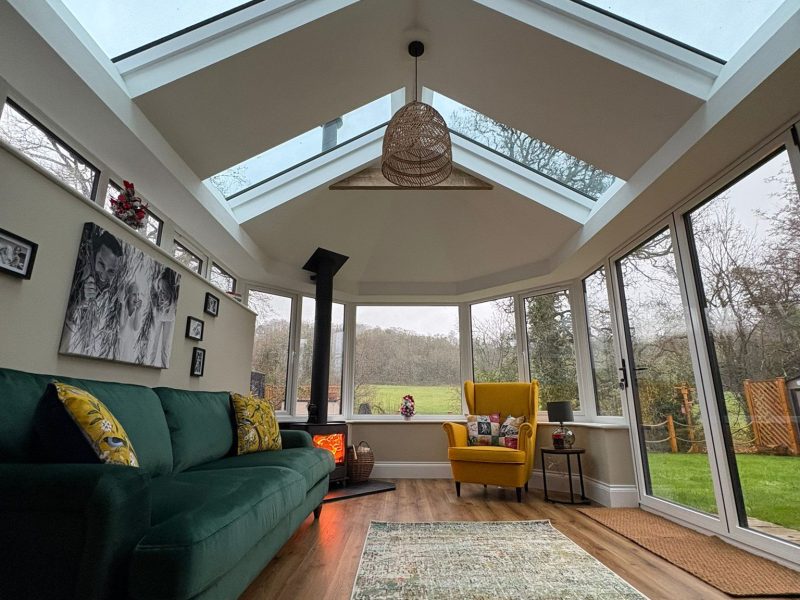 After - Ultraframe Ultraroof Replacement Conservatory, Chudleigh